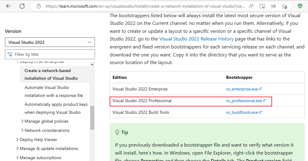 Visual Studio 2022 专业版离线安装包制作-绿软部落
