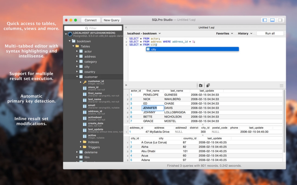 Mac数据库管理工具SQLPro Studio 2020.71 破解版插图