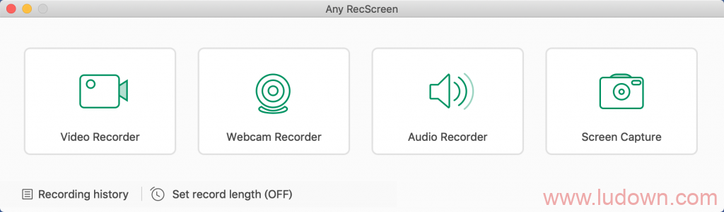 图片[1]-Mac屏幕录制工具Any RecScreen 2.0.71-绿软部落