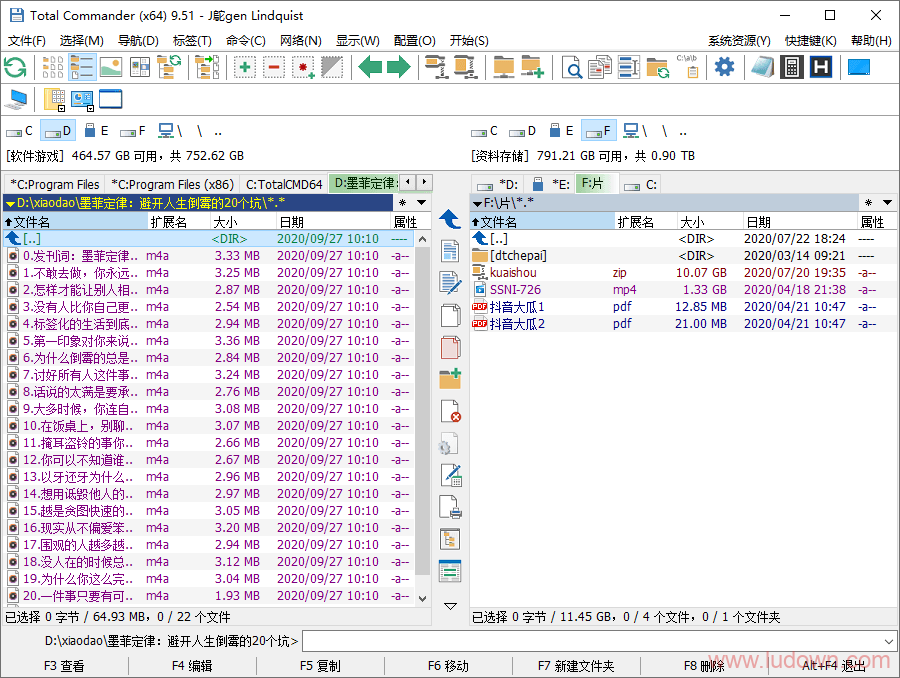 图片[1]-文件管理工具 Total Commander v11.51 中文绿色便携增强版-绿软部落