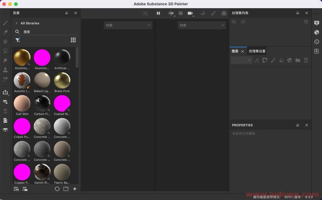 图片[1]-3D纹理绘画软件Adobe Substance 3D Painter for Mac v8.3.0 中文激活破解版-绿软部落