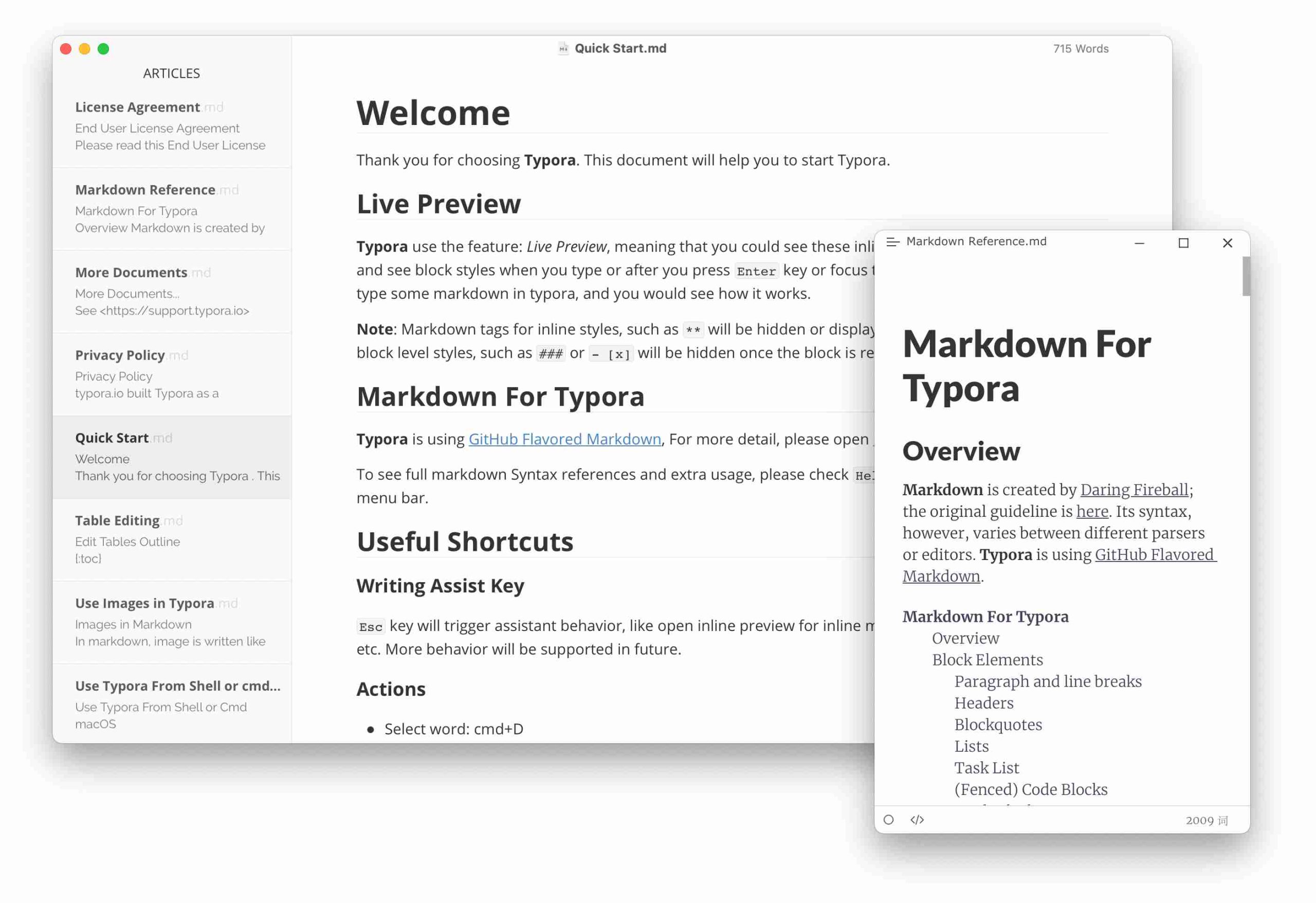 图片[1]-MacOS端markdown编辑器Typora 1.5.11 正式版-绿软部落
