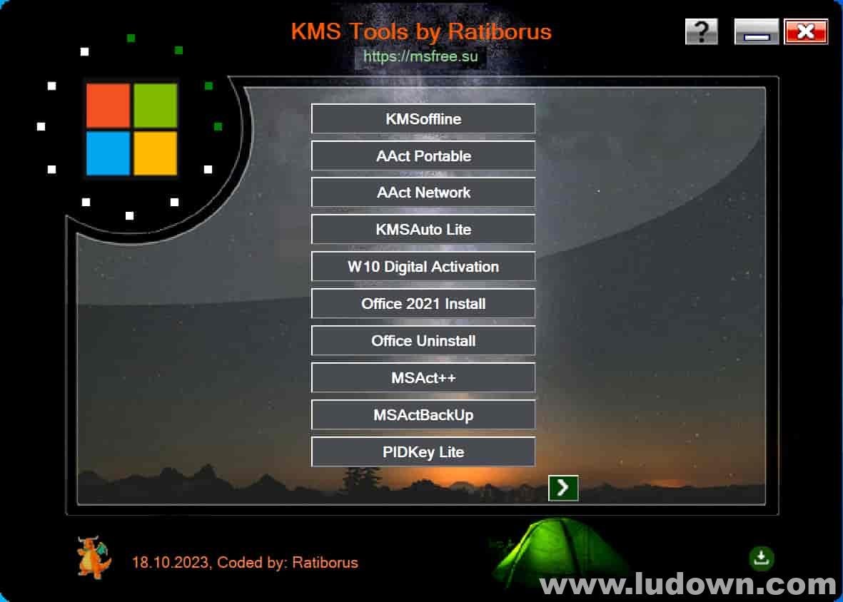 图片[1]-Windows激活工具合集包 Ratiborus KMS Tools v18.10.2023-绿软部落