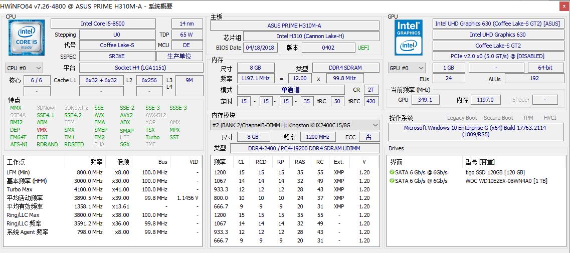 图片[1]-专业硬件检测工具 HWiNFO v8.4.5470.0 绿色版-绿软部落